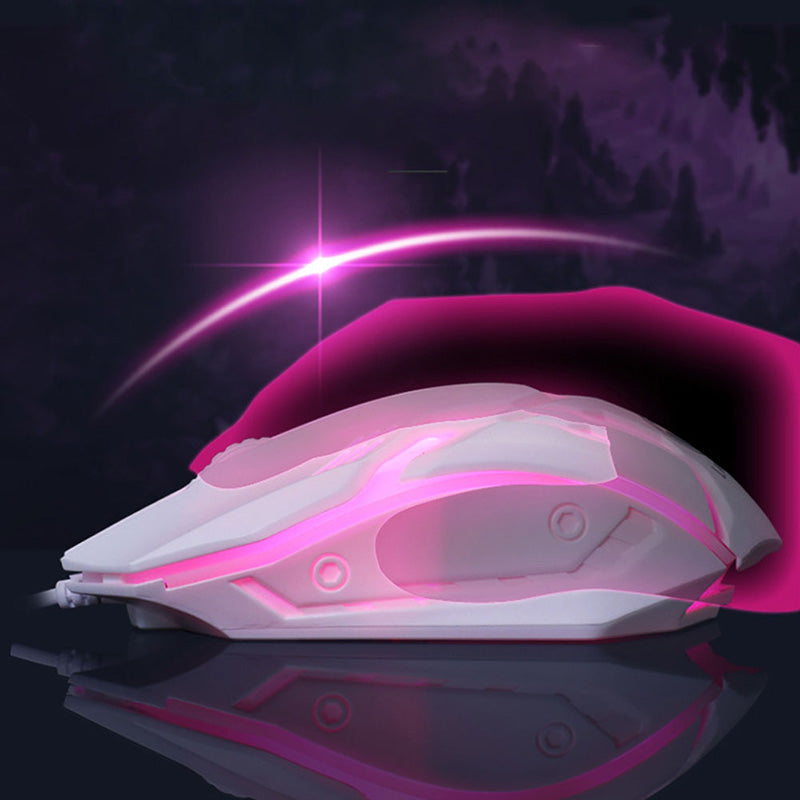GTX300 RGB Gaming Keyboard and Mouse Combo for LOL Enthusiasts