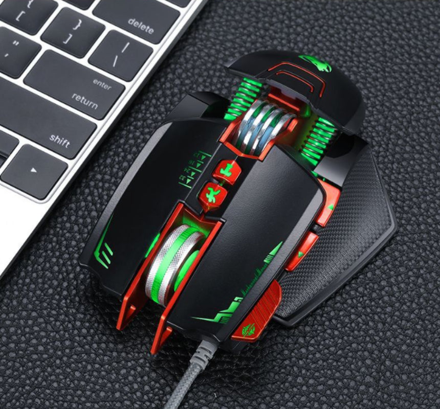 Thunder Wolf V9 High-Performance Gaming Mouse - Unleash Your Gaming Potential!