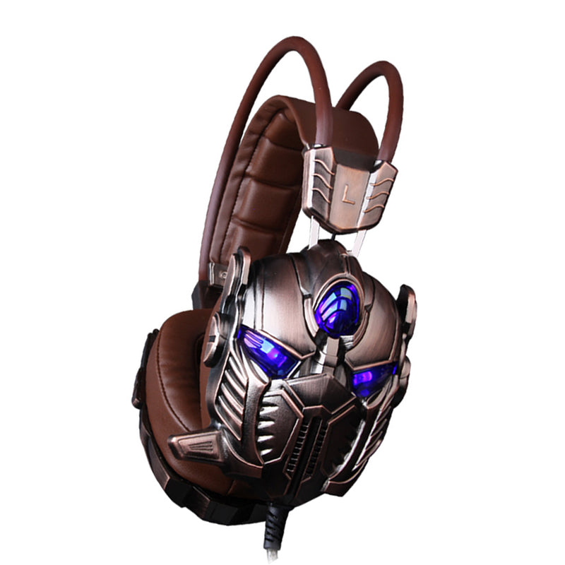 High-End Luminous Gaming Headset with Immersive Vibration for Pro Gamers