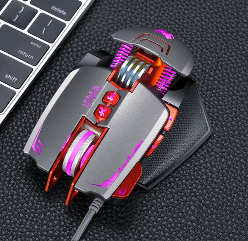 Thunder Wolf V9 High-Performance Gaming Mouse - Unleash Your Gaming Potential!