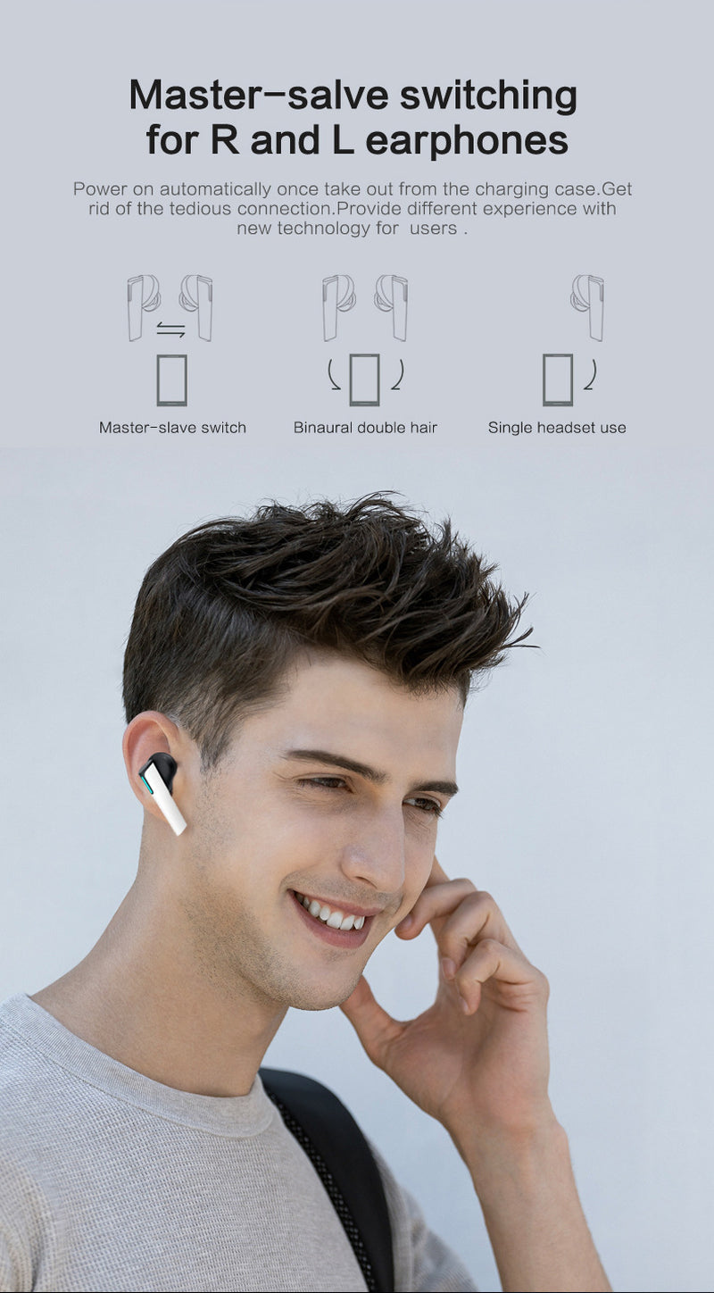 Luminous Low Latency Wireless Gaming Bluetooth Headset for Ultimate Gaming Experience