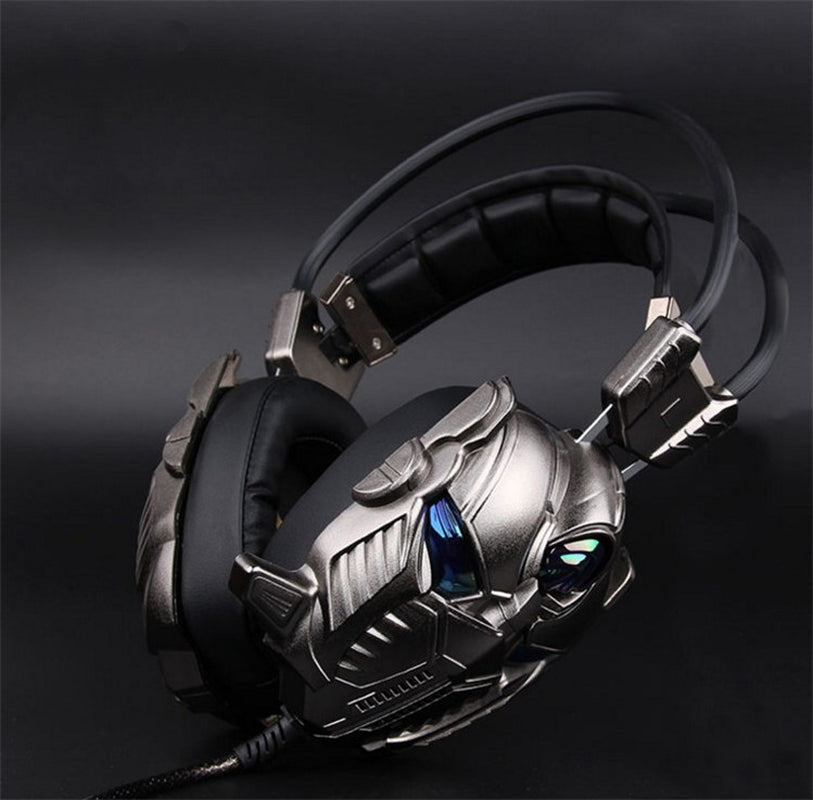 High-End Luminous Gaming Headset with Immersive Vibration for Pro Gamers