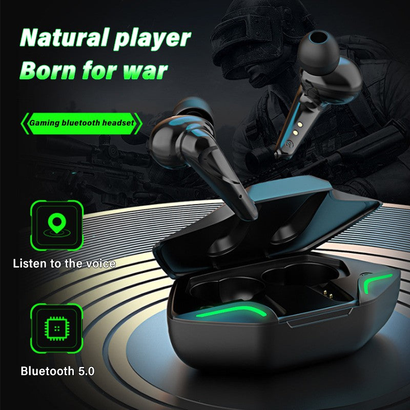 Ultra-Low Latency Bluetooth Gaming Headset with Immersive Stereo Sound