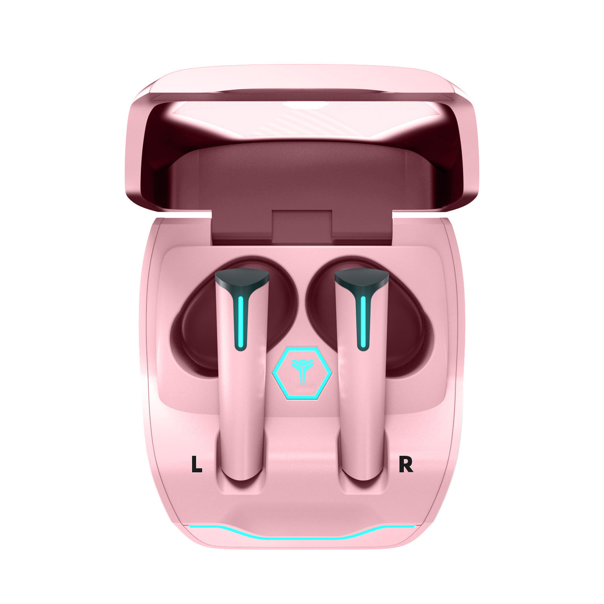 Luminous Low Latency Wireless Gaming Bluetooth Headset for Ultimate Gaming Experience