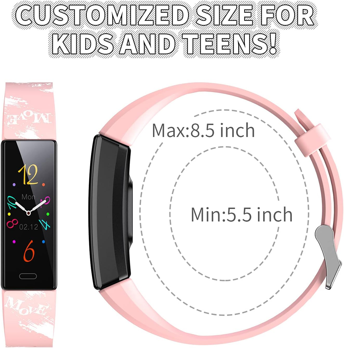 Kids Fitness Tracker Watch